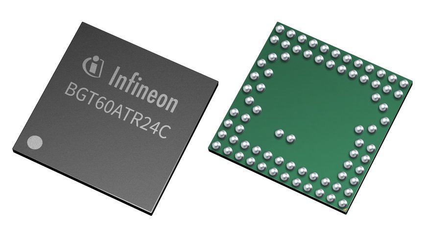 XENSIV™ 60 GHz radar sensor for automotive enables highly reliable in-cabin monitoring systems